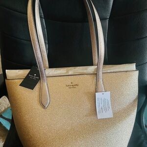 Kate Spade Shimmering Gold Tote